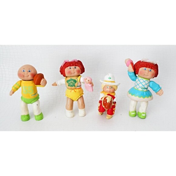 Cabbage Patch Kids 3 Posable PVC Figures CPK Figurines - Picture 1 of 4